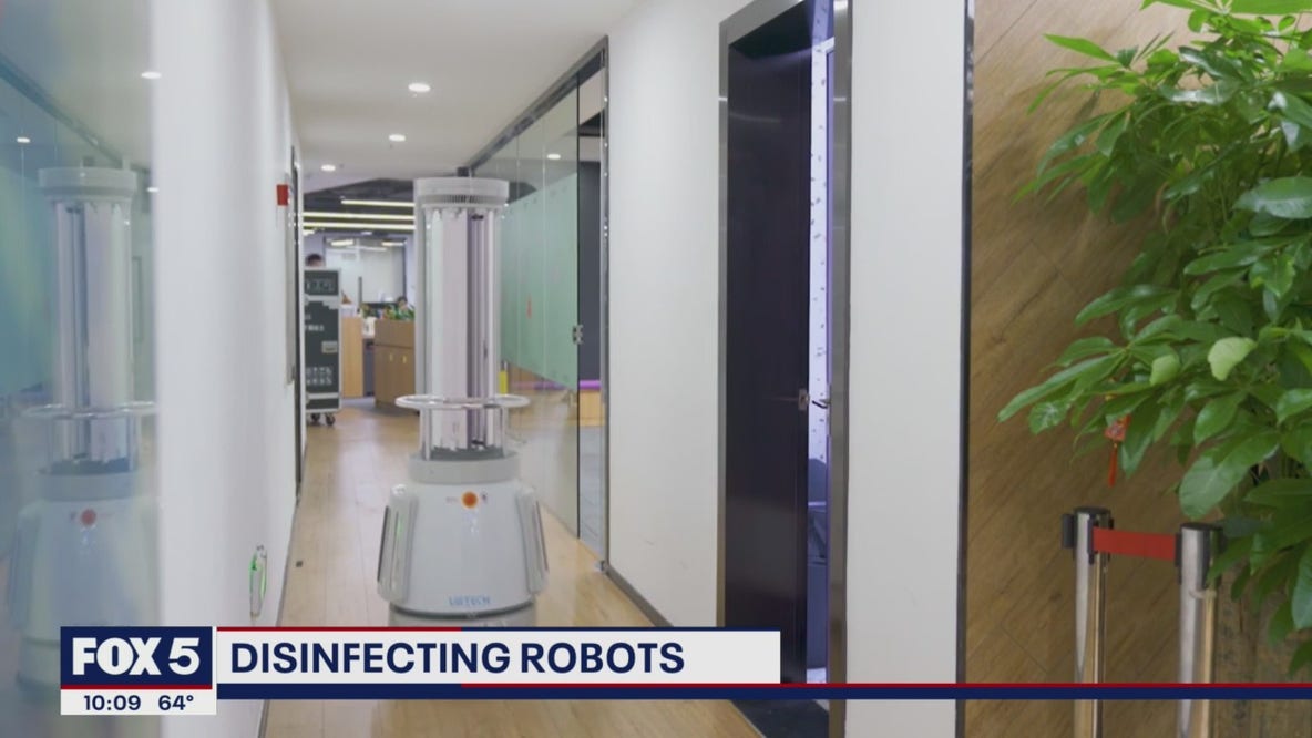 New disinfecting robots help keep classrooms clean in DMV